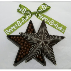 Large Chocolate Star Shaped Box